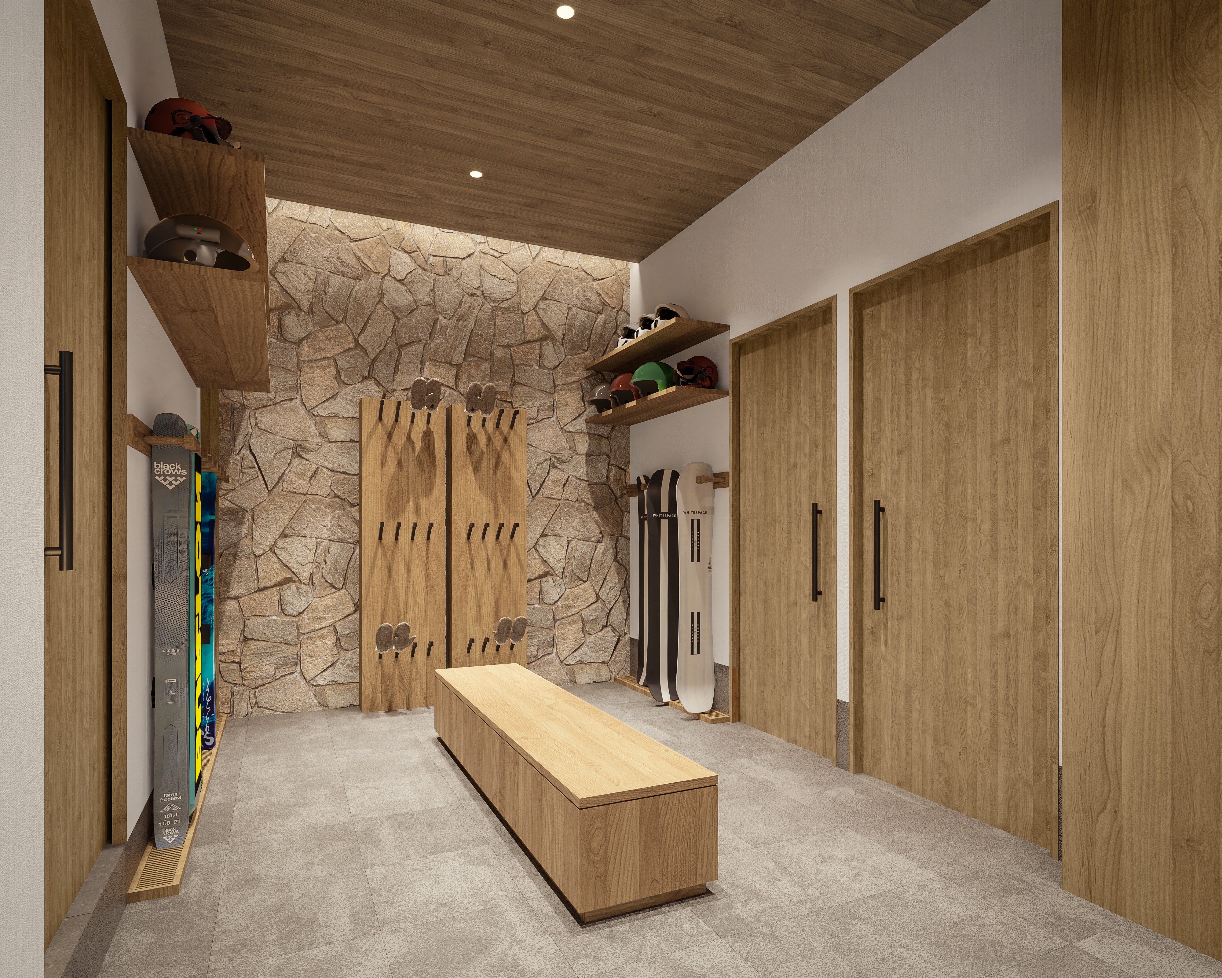 Ski room